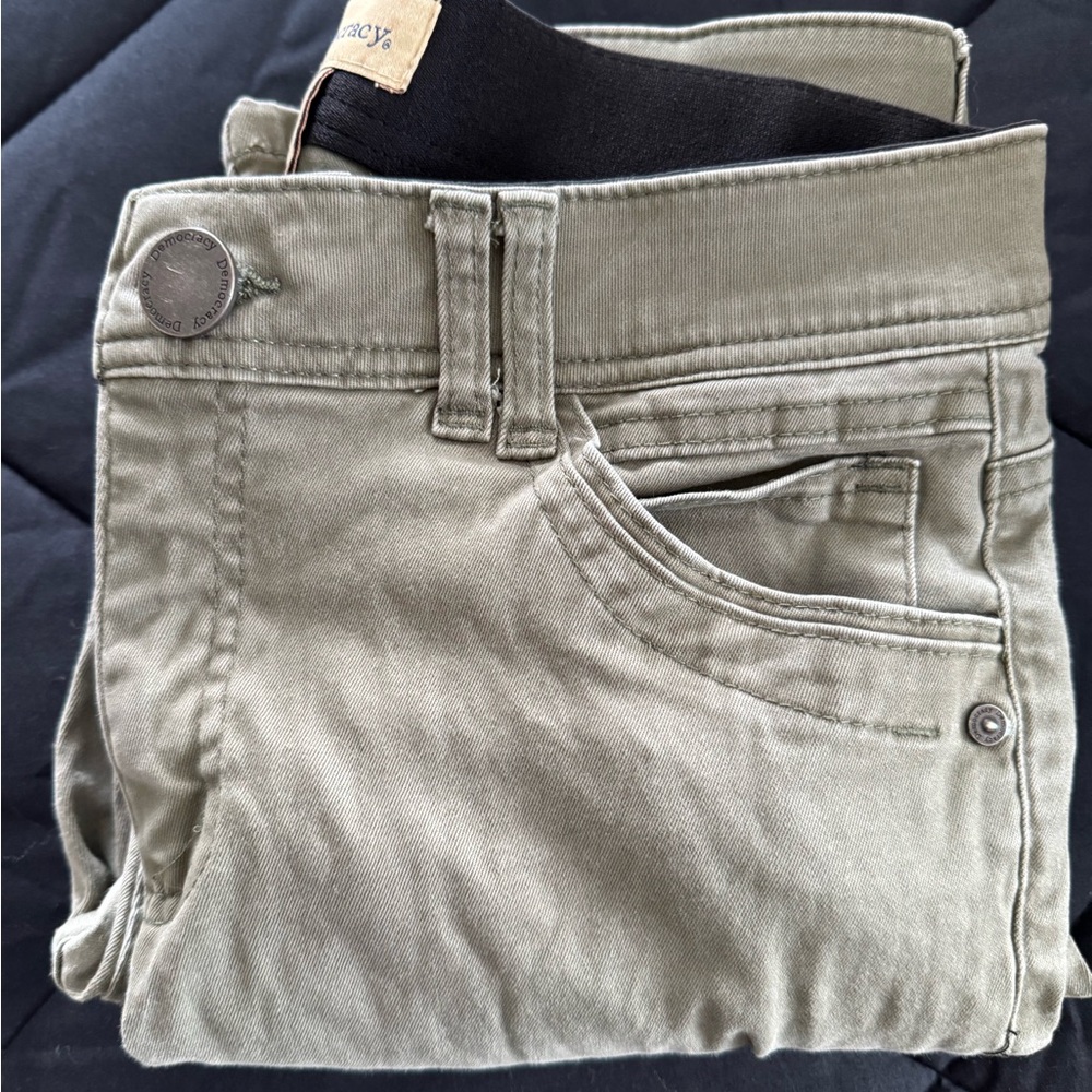 Zenana Outfitters Olive Green Casual Pants
